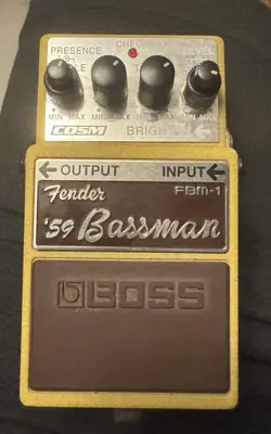 BASSMAN PEDAL FENDER