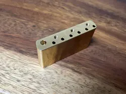 BRASS TREMOLO BLOCK FOR MEXICO FENDER STRAT GUITAR 42MM