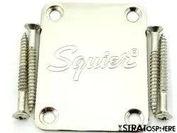 FENDER SQUIER CLASSIC VIBE 70S TELE DELUXE NECK PLATE TELECASTER NICKEL