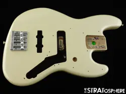 FENDER PLAYER PLUS ACTIVE JAZZ J BASS BODY + HARDWARE OLYMPIC PEARL