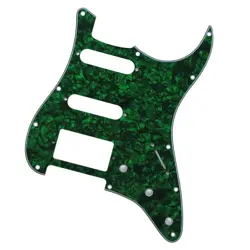* NEW GREEN PEARLOID HSS STRATOCASTER PICKGUARD FOR FENDER STRAT 3 PLY STANDARD