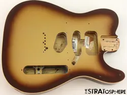 FENDER AMERICAN ULTRA TELE BODY, USA TELECASTER USA GUITAR MOCHA BURST