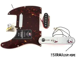 LEFTY FENDER AMERICAN PROFESSIONAL II TELECASTER LOADED PICKGUARD TELE V MOD