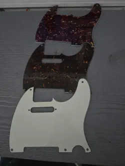LOT OF 3 TELECASTER PICKGAURDS