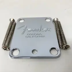 FENDER USA CORONA CA NECK PLATE MINT 23061