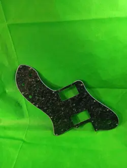 FITS FENDER SQUIER TELECASTER DELUXE PAF GUITAR PICKGUARD,4 PLY BLACK PEARL