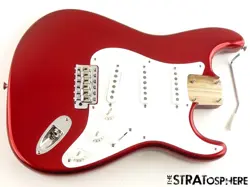 FENDER CUSTOM SHOP 70TH ANNIE 54 STRAT NOS LOADED BODY ASH CANDY APPLE RED
