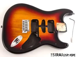 FENDER SQUIER AFFINITY SERIES STRATOCASTER STRAT BODY & HARDWARE 3TS