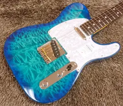 FENDER 2024 COLLECTION, MADE IN JAPAN HYBRID II TELECASTER QUILT AQM