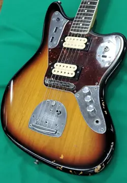 FENDER MEXICO KURT COBAIN JAGUAR ROAD WORN ELECTRIC GUITAR SAFE DELIVERY FROM JA