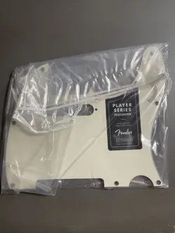 FENDER PLAYER SERIES TELECASTER WHITE BRAND NEW PICK GUARD