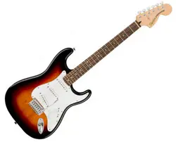 OPEN BOX SQUIER AFFINITY SERIES STRATOCASTER - 3-TONE SUNBURST W/ LAUREL FB