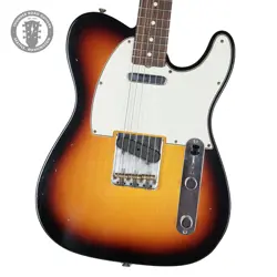 2021 FENDER CUSTOM SHOP '61 TELECASTER JOURNEYMAN RELIC SUNBURST PAINTED NECK