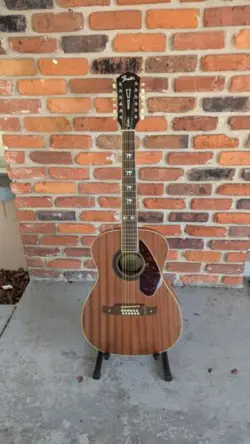 FENDER TIM ARMSTRONG HELLCAT 12 STRING ACOUSTIC ELECTRIC GUITAR