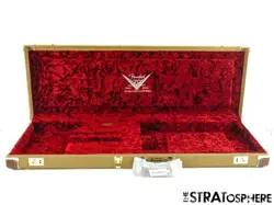 USA FENDER CUSTOM SHOP STRAT TELE, TWEED G&G HARDSHELL CASE 70TH ANNIE 54 NOS!