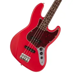 FENDER MADE IN JAPAN HYBRID II JAZZ BASS RED ELECTRIC BASS GUITAR #BE00028