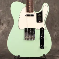 FENDER AMERICAN VINTAGE II 1963 TELECASTER ROSEWOOD FINGERBOARD SURF GREEN S N V