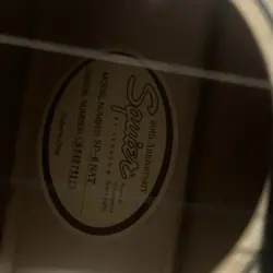 *SQUIER FENDER CS-6NAT