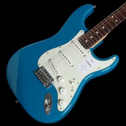 FENDER MADE IN JAPAN HYBRID II STRATOCASTER ROSEWOOD FOREST BLUE WEIGHT: 3.6KG