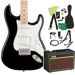 SQUIER BY FENDER AFFINITY SERIES STRATOCASTER ELECTRIC GUITAR BEGINNER 14 PIECE