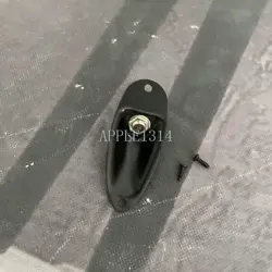 GUITAR OUTPUT JACK FENDER STRATOCASTER STRAT STYLE SHIP TYPE EYE CHROME&SCREWS