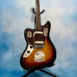 2021 FENDER JAPAN TRADITIONAL 60S JAGUAR LEFT LH 3 TONE SUNBURST MIJ