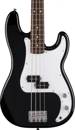 FENDER STANDARD PRECISION BASS, LAUREL FB, BLACK