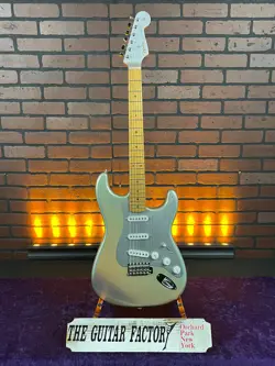 FENDER H.E.R. STRATOCASTER, MAPLE FINGERBOARD, CHROME GLOW ELECTRIC GUITAR. M...