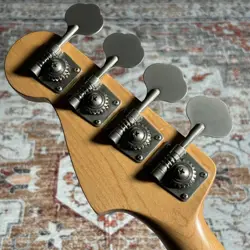 FENDER JAPAN AERODYNE JAZZ BASS AJB-58 BLACK ELECTRIC BASS GUITAR FROM JAPAN