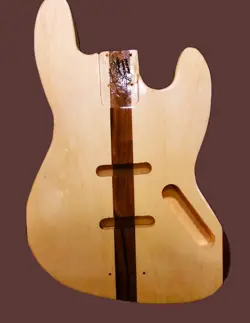 FENDER JAZZ BASS GUITAR BODY