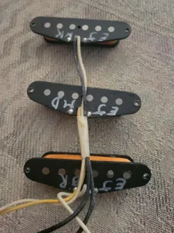 FENDER ERIC JOHNSON EJ STRAT STRATOCASTER PICKUP SET 