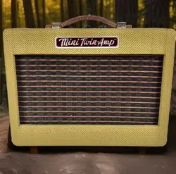 FENDER MINI TWIN-AMP AMPLIFIER TESTED WORKS