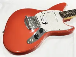 FENDER KURT COBAIN JAG-STANG USED ALDER BODY ROSEWOOD FINGERBOARD W/SOFT CASE