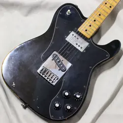 FENDER TELECASTER CUSTOM BLACK ELECTRIC GUTIAR [AUTH]