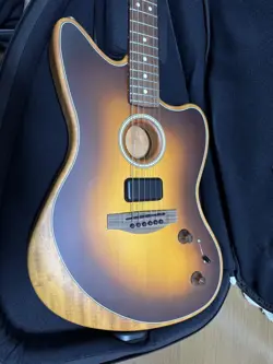 FENDER ACOUSTASONIC PLAYER JAZZMASTER ACOUSTIC GUITAR