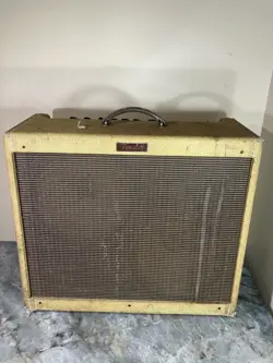 VINTAGE FENDER BLUES DEVILLE 212 2-CHANNEL 60 WATT 2X12” GUITAR COMBO -
