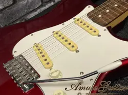 FENDER JAPAN ST-STD CANDY APPLE RED 2007 2010 DYNA FACTORY W/FENDER SOFT CASE