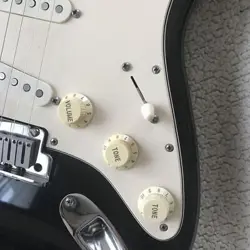 FENDER AMERICAN STANDARD ST BLACK