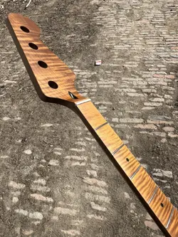 ROASTED MAPLE JAZZ BASS GUITAR NECK 20FRETS MAPLE FINGERBOARD FENDER-JB 34