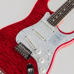 FENDER 2024 COLLECTION MADE IN JAPAN HYBRID II STRATOCASTER QUILT RED BERYL R