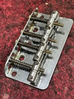 1968 - 1970 FENDER JAZZ BASS PRECISION BASS BRIDGE