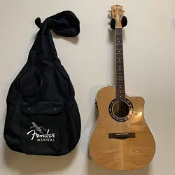 FENDER T-BUCKET 400CE FLAME ACOUSTIC GUITAR
