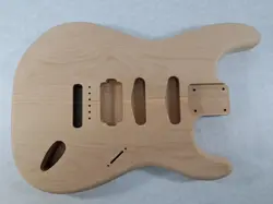 UNFINISHED ALDER HSS STRAT STRATOCASTER BODY FITS FENDER NECK J2024