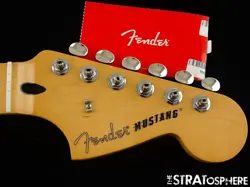 FENDER PLAYER II MUSTANG SERIES NECK & TUNERS, GUITAR 9.5