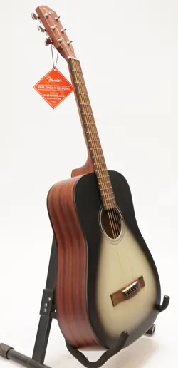 FENDER FA-15 3/4 SCALE STEEL ACOUSTIC GUITAR (MOONLIGHT BURST) WITH GIG BAG