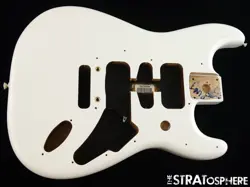 FENDER PLAYER II STRATOCASTER STRAT BODY GUITAR PART ALDER POLAR WHITE.