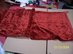 RED COLOR PIECES