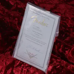 FENDER CUSTOM SHOP 20TH ANNIVERSARY STRATOCASTER NOCASTER BLONDE BY GREG հաստատ.