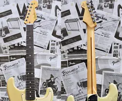 FENDER CUSTOM SHOP JEFF BECK STRATOCASTER NOS OLYMPIC WHITE BY TODD