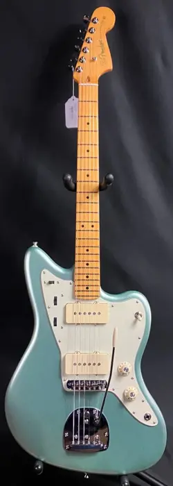 FENDER AMERICAN PROFESSIONAL II JAZZMASTER ELECTRIC GUITAR MYSTIC SURF GREEN